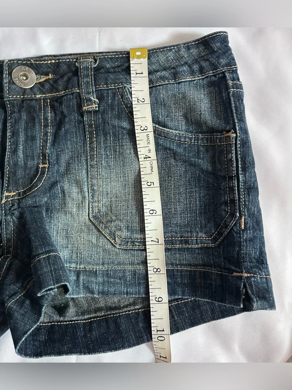Arizona Jean Co. Y2k Retro Dark Wash Denim Shorts Size 5